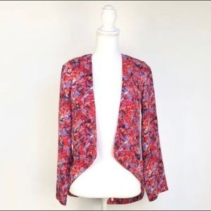 Lush floral blazer size Medium